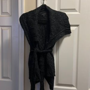 Banana Republic sleeveless vest with belt